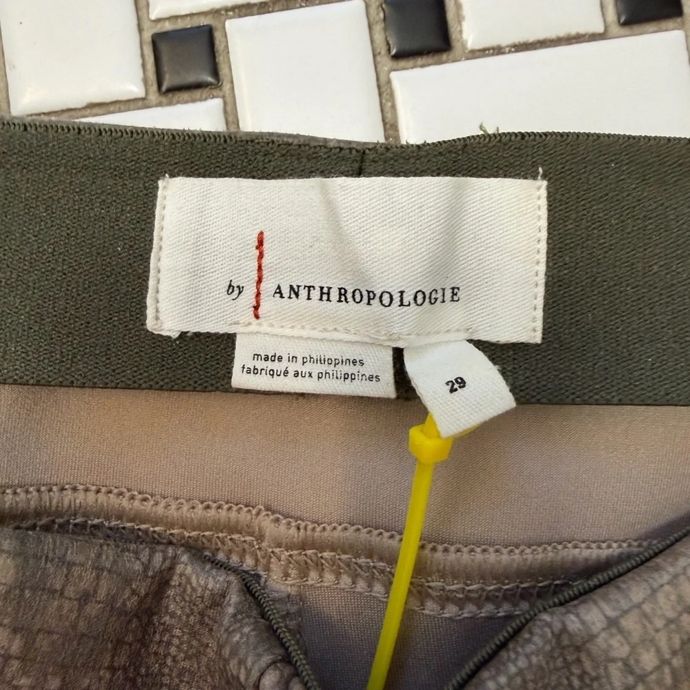 Anthropologie Brown Skinny Jeans - Picture 4 of 7